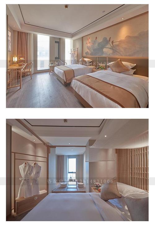 卡爾森蘇州家具廠 現代新中式實木床，詮釋酒店客房的東方韻味與質感服務